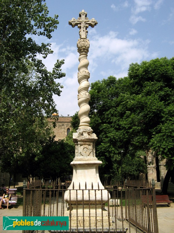 Barcelona - Creu de l'Hospital de la Santa Creu