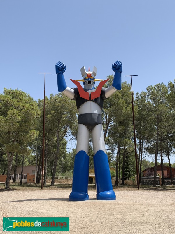 Cabra del Camp - Estàtua de Mazinger Z