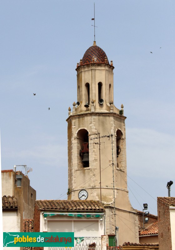 Cabra del Camp - Església de Santa Maria, campanar