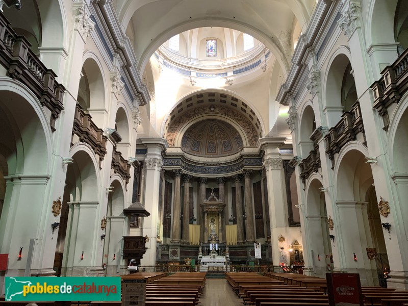 Barcelona - Església de Sant Agustí Nou (Foto: Albert Esteves, 2019) Barcelona - Església de Sant Agustí Nou