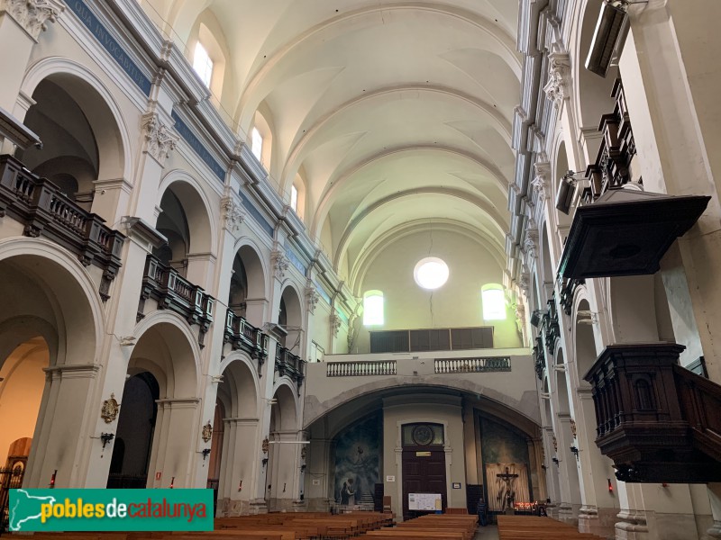 Barcelona - Església de Sant Agustí Nou (Foto: Albert Esteves, 2019) Barcelona - Església de Sant Agustí Nou