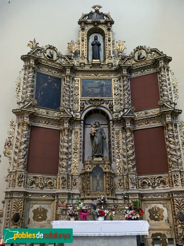 Barcelona - Església de Sant Agustí Nou. Retaule de Sant Antoni