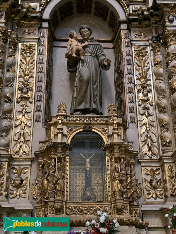 Barcelona - Església de Sant Agustí Nou. Retaule de Sant Antoni