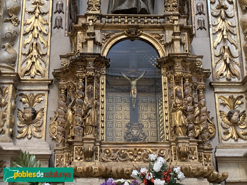 Barcelona - Església de Sant Agustí Nou. Retaule de Sant Antoni