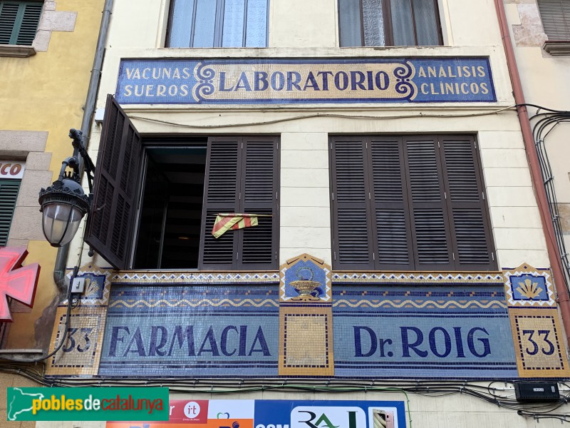 Barcelona - Antiga farmàcia del Doctor Roig