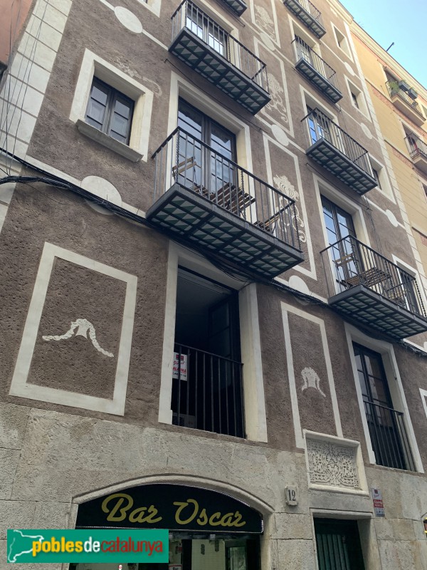 Barcelona - Carrer de Sant Pau, 12 (Foto: Albert Esteves, 2019) Barcelona - Carrer de Sant Pau, 12