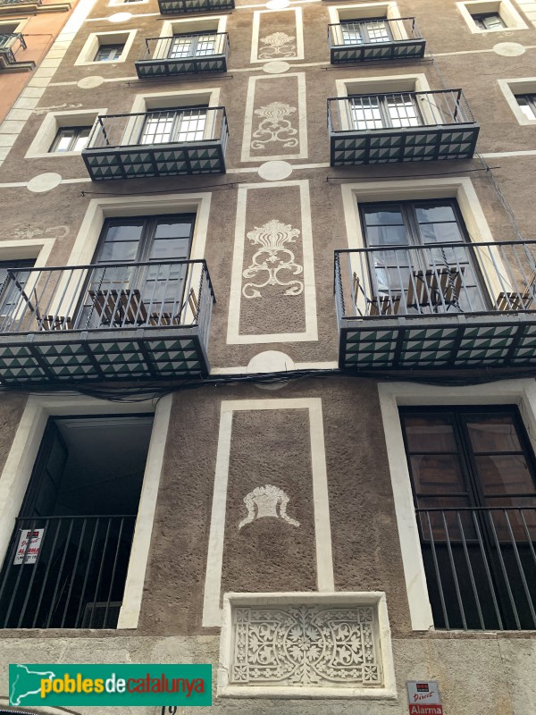 Barcelona - Carrer de Sant Pau, 12 (Foto: Albert Esteves, 2019) Barcelona - Carrer de Sant Pau, 12