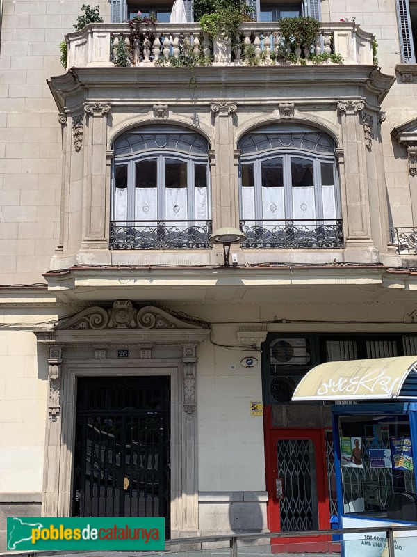 Barcelona - Gal·la Placídia, 26 (Foto: Albert Esteves, 2019) Barcelona - Gal·la Placídia, 26