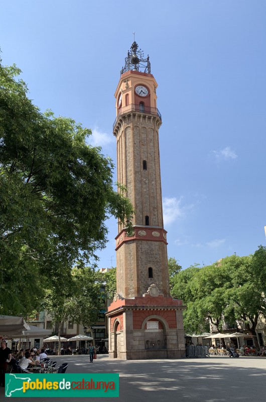 Barcelona - Campanar de Gràcia (Torre del Rellotge)