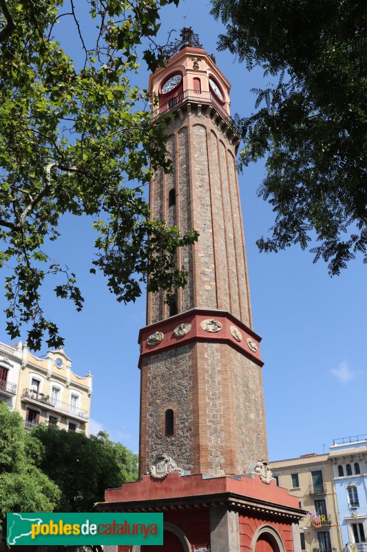 Barcelona - Campanar de Gràcia (Torre del Rellotge)