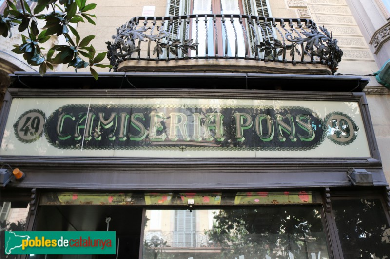 Barcelona - Camiseria Pons