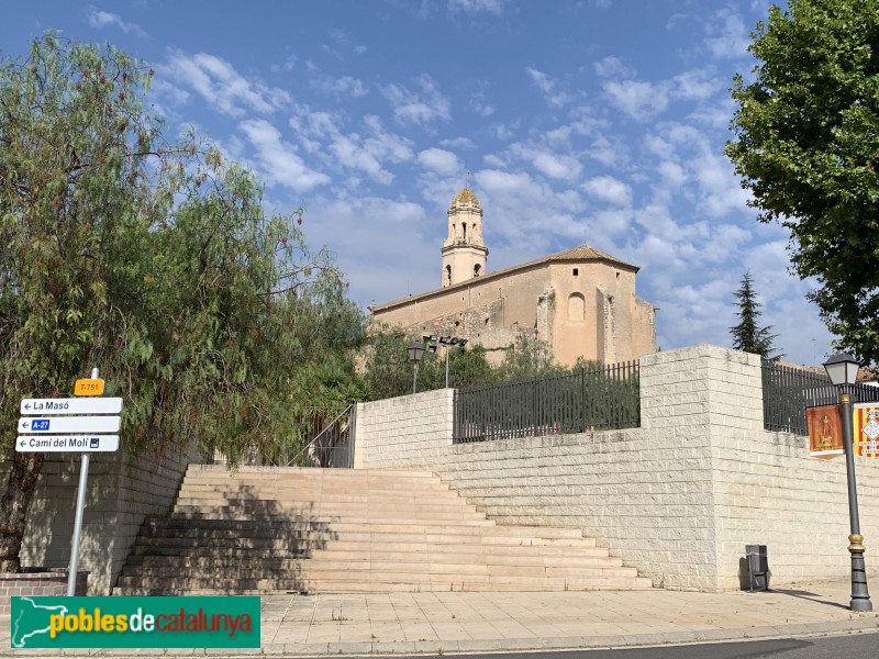 Vallmoll - Església de Santa Maria (Foto: Albert Esteves, 2019) Vallmoll - Església de Santa Maria