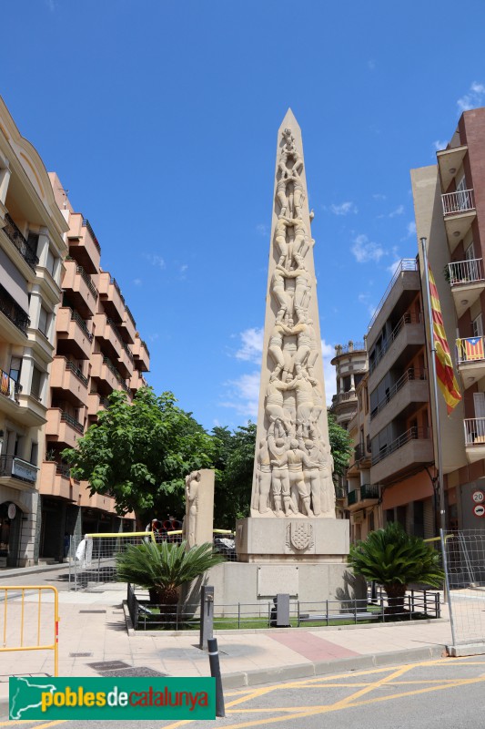 Valls - Monument als Xiquets de Valls