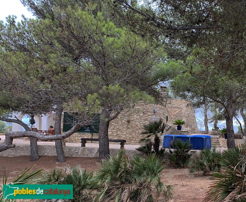 L'Ametlla de Mar - Torre de l'Àliga (Foto: Albert Esteves, 2019) L'Ametlla de Mar - Torre de l'Àliga