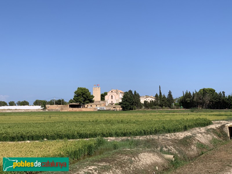 L'Aldea - Torre de l'Ermita (Foto: Albert Esteves, 2019) L'Aldea - Torre de l'Ermita