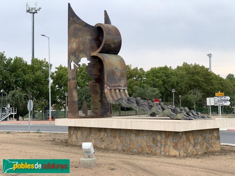 Deltebre - Monument als Regants