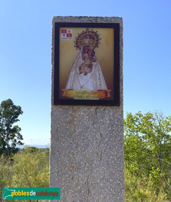 Deltebre - El Muntell de les Verges, Verge de la Peña Francia (Foto: Albert Esteves, 2019) Deltebre - El Muntell de les Verges, Verge de la Peña Francia