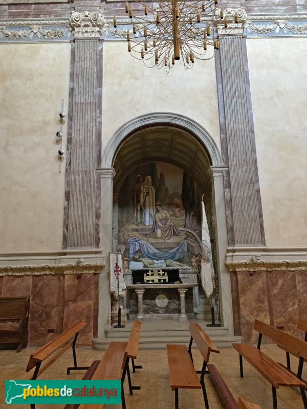 Valls - Església de Sant Joan. Capella dels Dolors