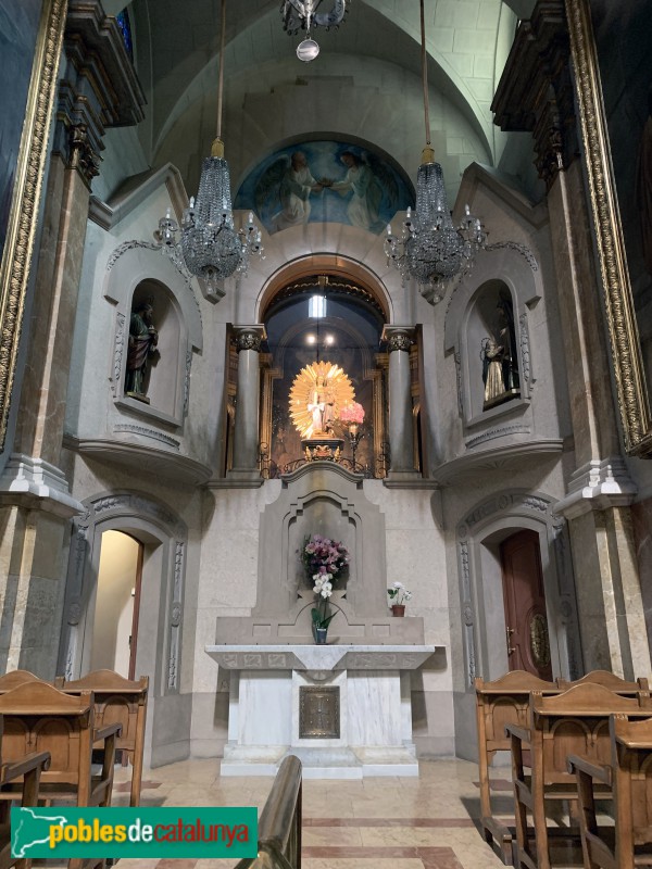 Valls - Església de Sant Joan. Capella de la M.D. de la Candela