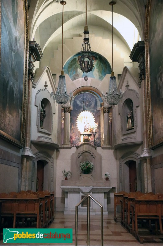 Valls - Església de Sant Joan Baptista. Capella de la M.D. de la Candela