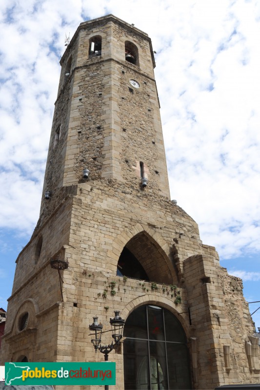 Puigcerdà - Campanar de Santa Maria (Foto: Albert Esteves, 2019) Puigcerdà - Campanar de Santa Maria