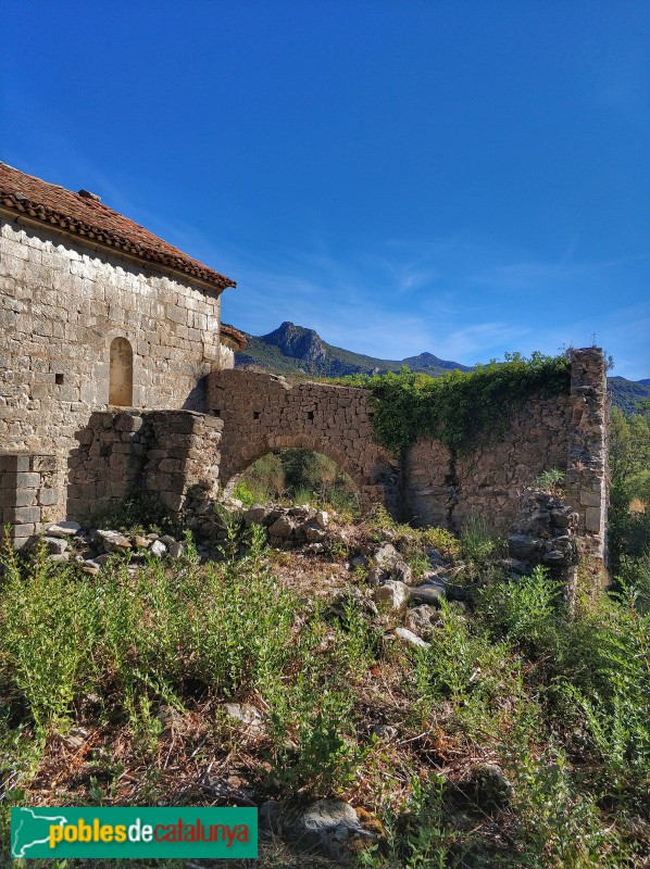 Albanyà - Sant Bartomeu de Pincaró (Foto: Gas Mountain, 2019) Albanyà - Sant Bartomeu de Pincaró