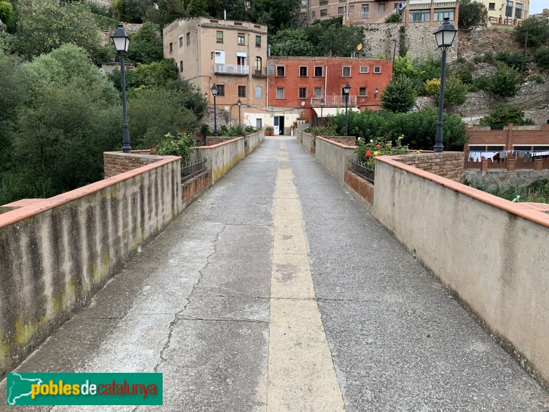 La Riba - Pont de Cal Cisquet (Foto: Albert Esteves, 2019) La Riba - Pont de Cal Cisquet