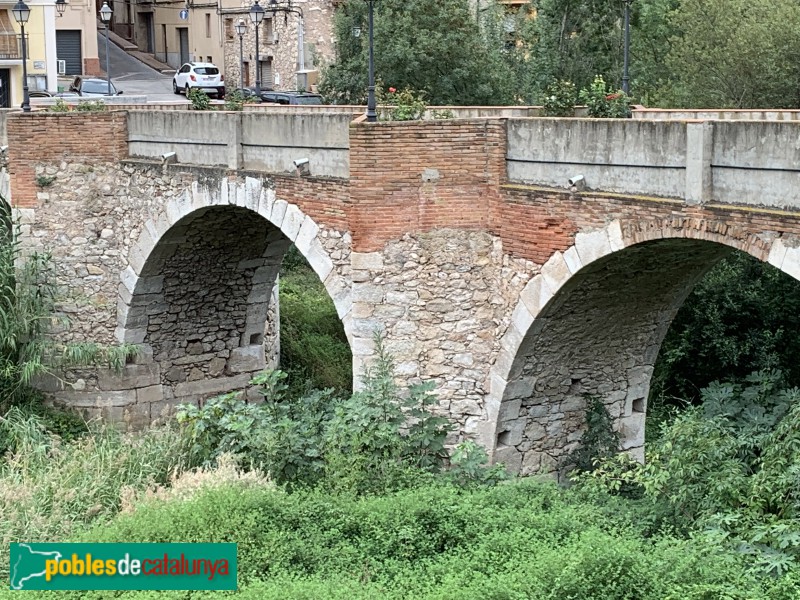 La Riba - Pont de Cal Cisquet (Foto: Albert Esteves, 2019) La Riba - Pont de Cal Cisquet