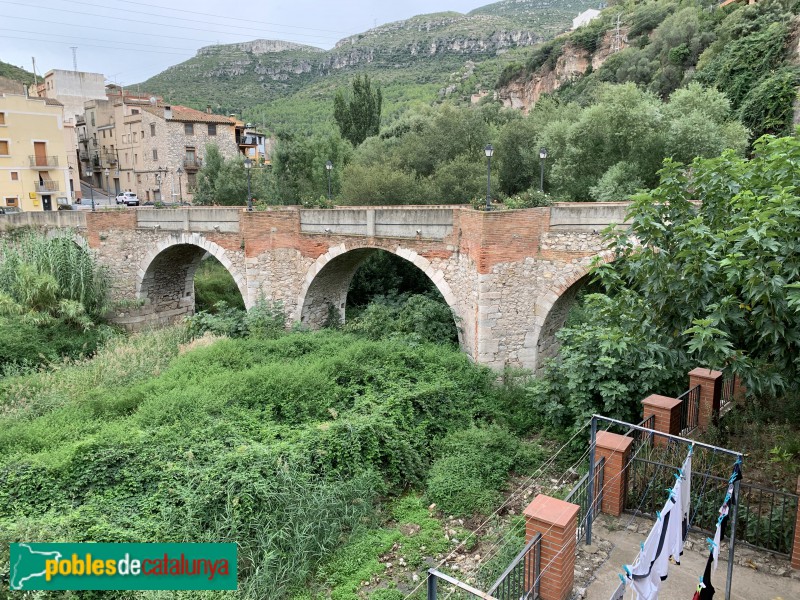La Riba - Pont de Cal Cisquet (Foto: Albert Esteves, 2019) La Riba - Pont de Cal Cisquet