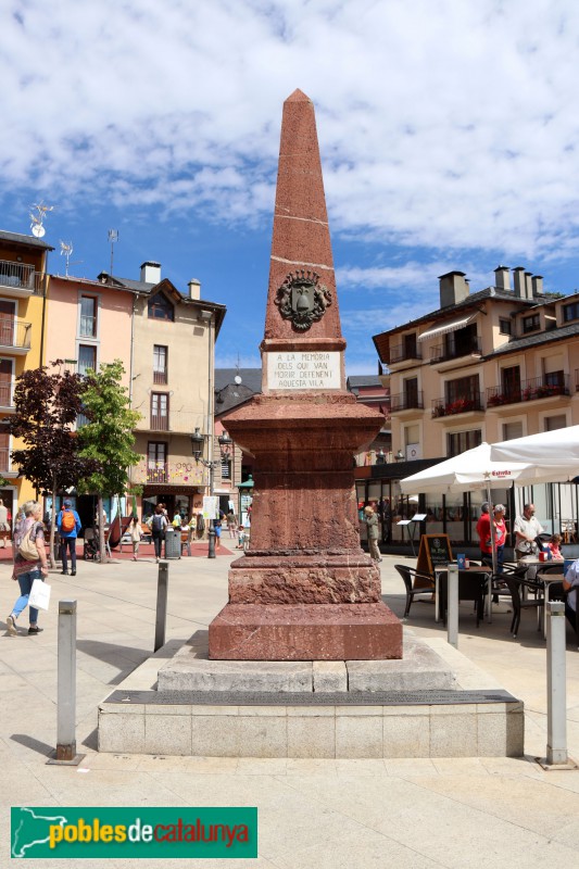 Puigcerdà - Obelisc