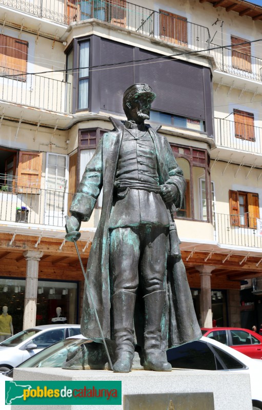 Puigcerdà - Monument al brigadier Cabrinetty