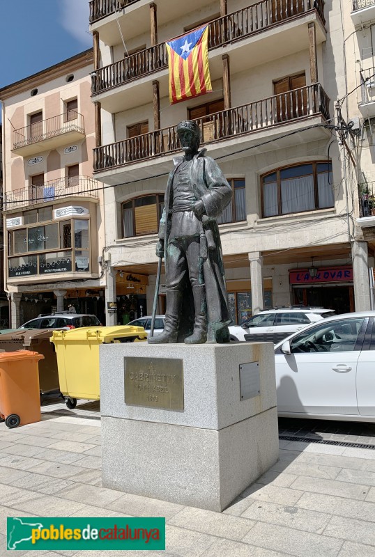 Puigcerdà - Monument al brigadier Cabrinetty