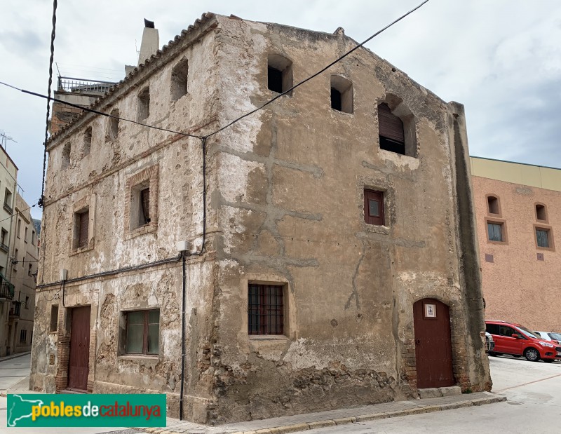 La Riba - Molí de Basora, abans de la rehabilitació