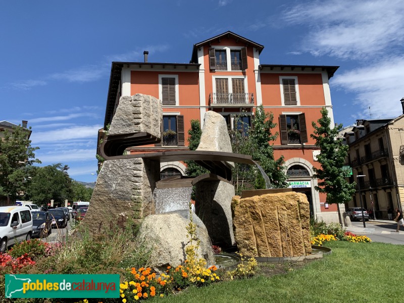 Puigcerdà - Escultura Aquae