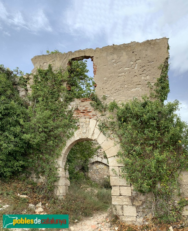 Mont-ral - Restes de la casa parroquial
