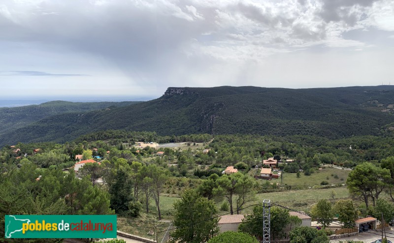 Mont-ral - Panoràmica des de l'església