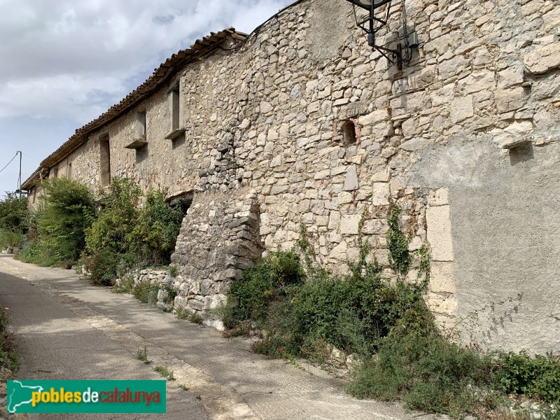 Mont-ral - Cases antigues del carrer Major