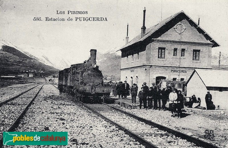 Puigcerdà - La primera estació (1922)