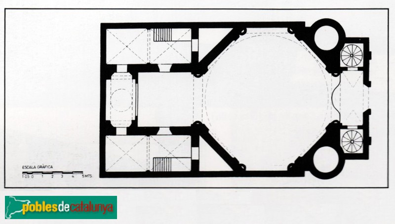 Alcover - Ermita del Remei (planta)