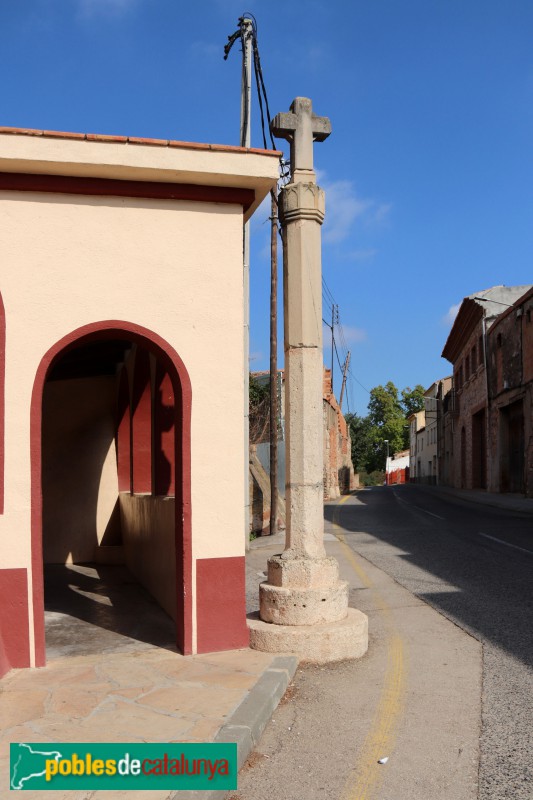 Alcover - Creu del portal de Sant Miquel