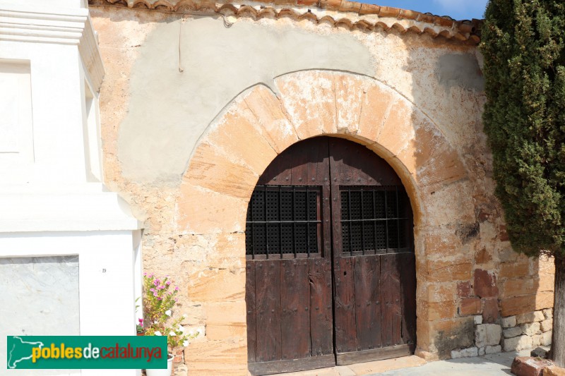 Alcover - Portal de l'església de Sant Miquel