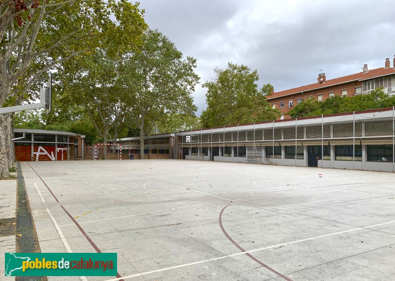 Barcelona - Grup Escolar Baró de Viver (Foto: Albert Esteves, 2019) Barcelona - Grup Escolar Baró de Viver