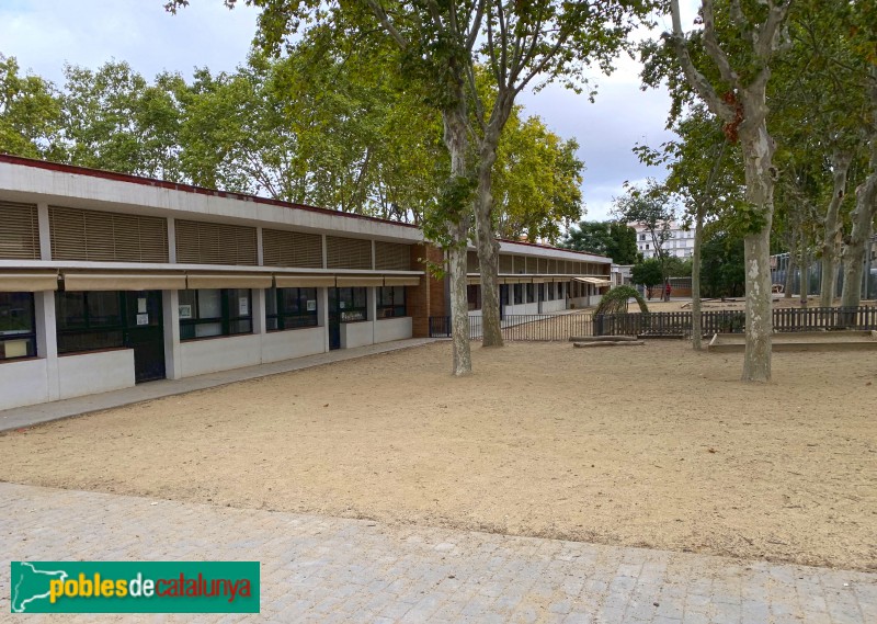 Barcelona - Grup Escolar Baró de Viver (Foto: Albert Esteves, 2019) Barcelona - Grup Escolar Baró de Viver