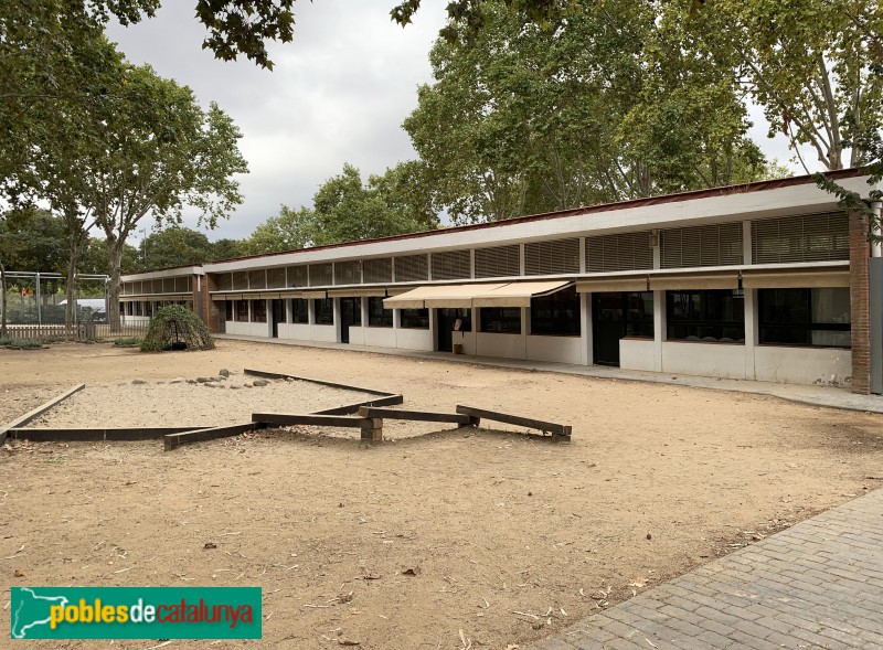 Barcelona - Grup Escolar Baró de Viver (Foto: Albert Esteves, 2019) Barcelona - Grup Escolar Baró de Viver