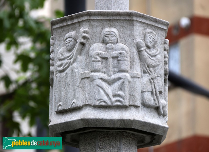 Barcelona - Creu de terme de Sant Andreu (rèplica)