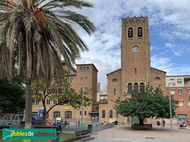 Barcelona - Església de Crist Rei (Foto: Albert Esteves, 2019) Barcelona - Església de Crist Rei