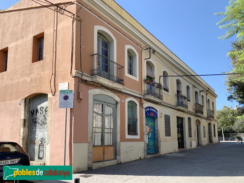 Barcelona - Habitatges de la plaça Estació