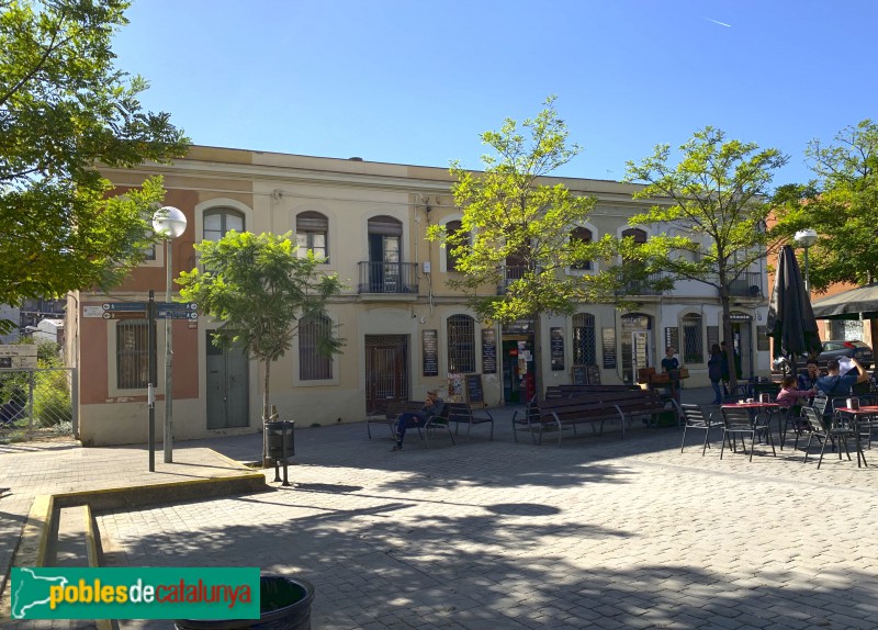 Barcelona - Habitatges de la plaça Estació