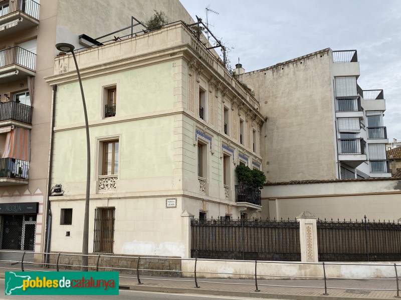 Arenys de Mar - Can Córdoba (Foto: Albert Esteves, 2019) Arenys de Mar - Can Córdoba