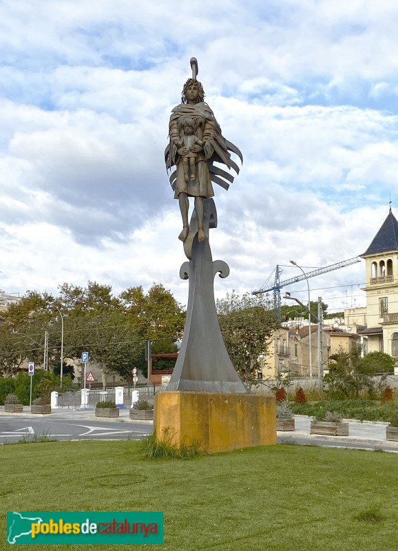 Arenys de Mar - Monument a la Família del Pescador